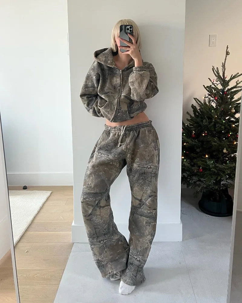 Conjunto de 2 piezas de ropa exterior Y2K bloqmodes